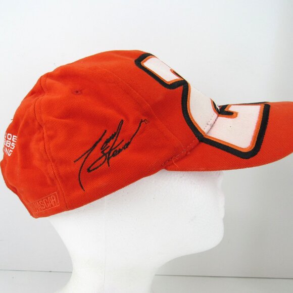 The Home Depot #20 Nascar Joe Gibbs Racing Men's Orange Adj Snapback Cap Hat - Picture 5 of 10